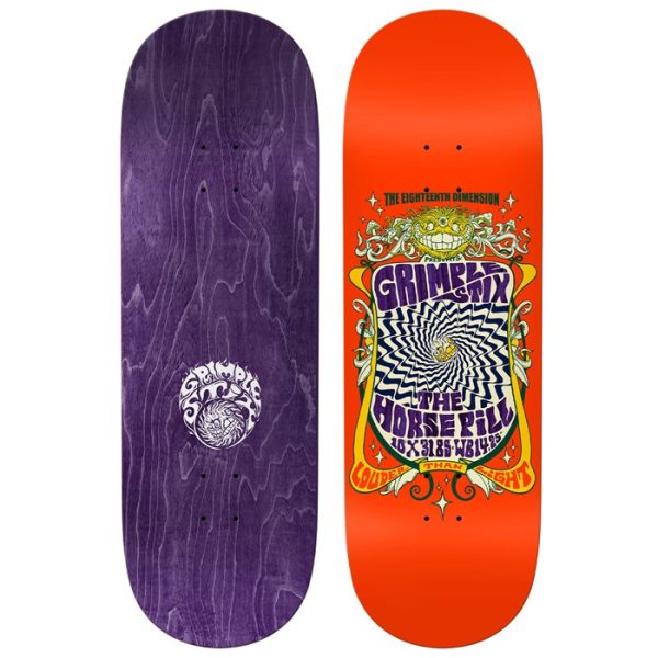Anti Hero Grimple Stix Team Litho 10.0 Skateboard Deck