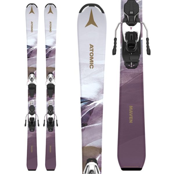 Atomic Maven Girl Skis + L6 GW Ski Bindings - Kids' 2025