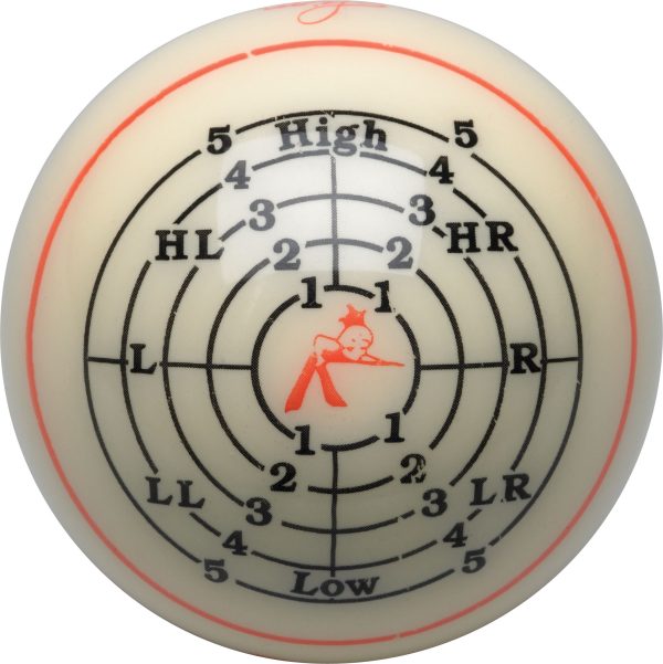 Jim Rempe Training Cue Pool Ball