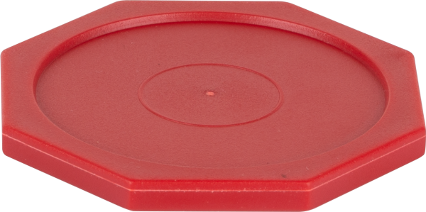 Air Hockey Puck Red Octagon - Single - GAPKO