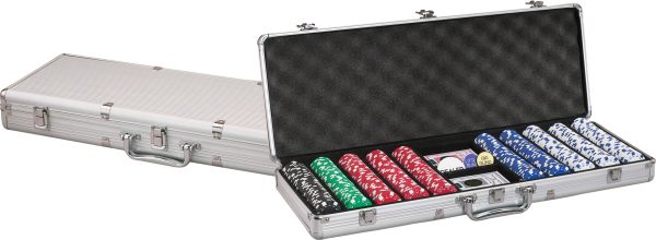 Texas Hold'em Dealer Pack 500 Chip Set - POKPAK5