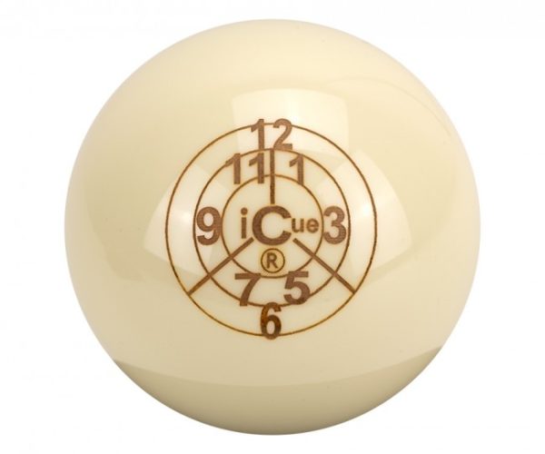 Aramith iCue Clock Billiards Training Pool Cue Ball