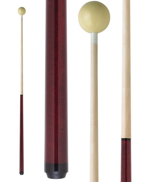 Red Junior Cue with Ball Attached - IPJRC RED