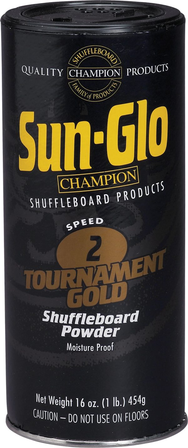 Sun-Glo Shuffleboard Powder - 16oz, Speed 2 - SHBHG2