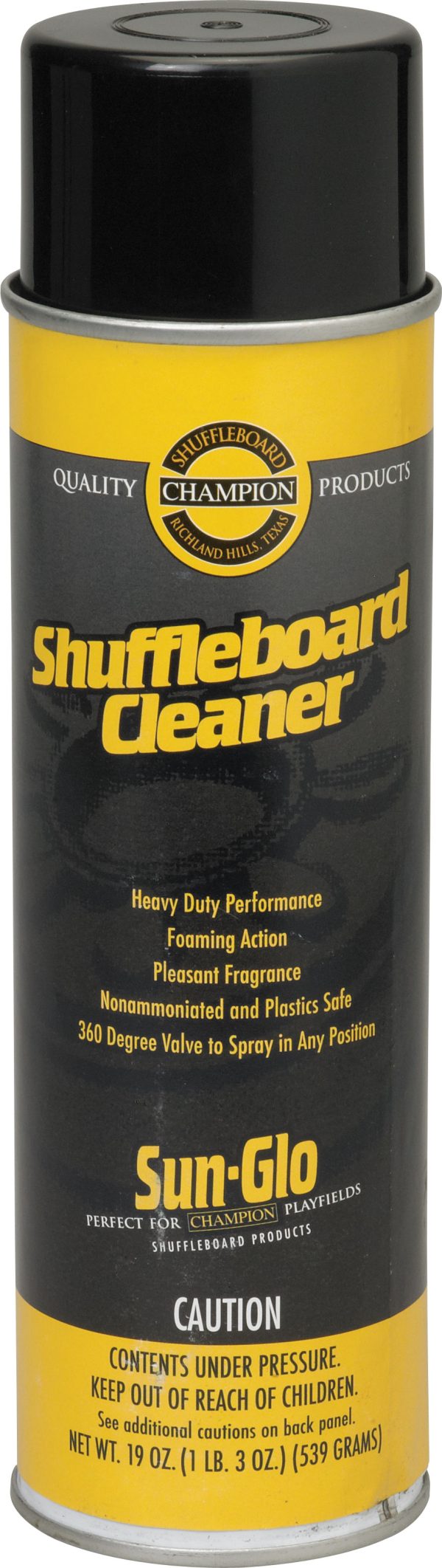 Sun-Glo Shuffleboard Cleaner - 19oz - SHBBCL