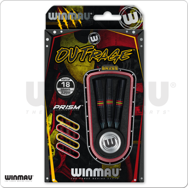 Winmau DRTWOUT Outrage Dart Set