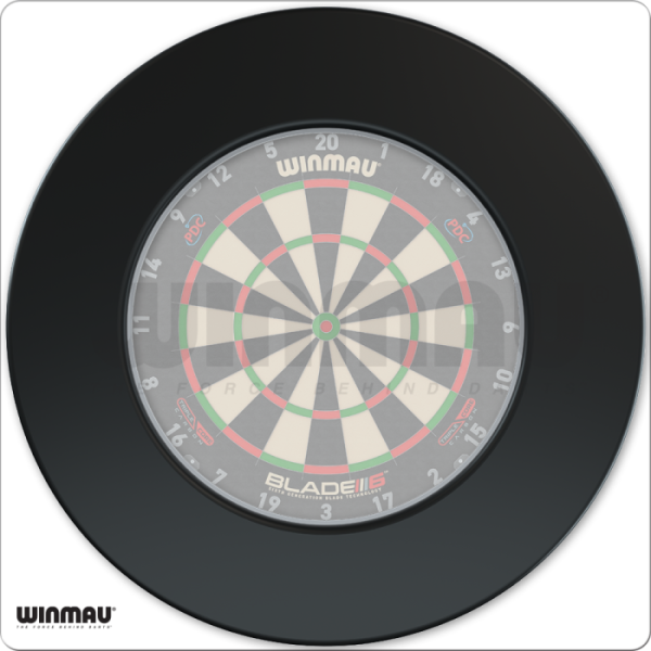 Winmau 30-WINSUR Surround - Black - Dartboard Not Included