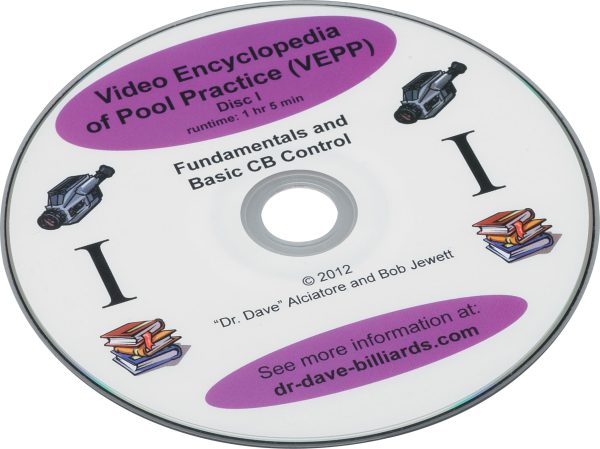 Video Encyclopedia of Pool Practice - Disc 1 - Fundamentals and Basic Cue Ball