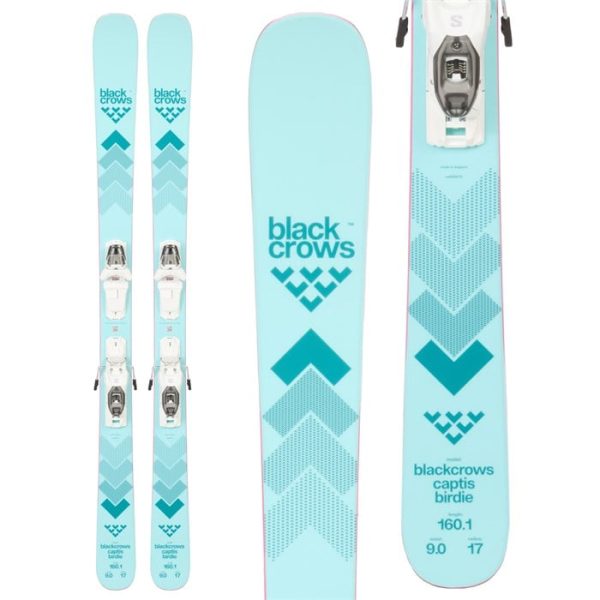 Black Crows Captis Birdie R Skis + E M10 GW Bindings - Women's 2025