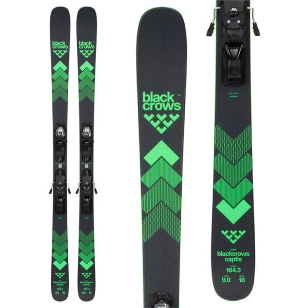 Black Crows Captis R Skis + E M12 GW Bindings 2025