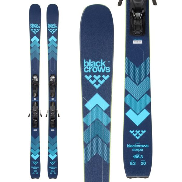 Black Crows Serpo R Skis + E M12 GW Bindings - Blem 2025