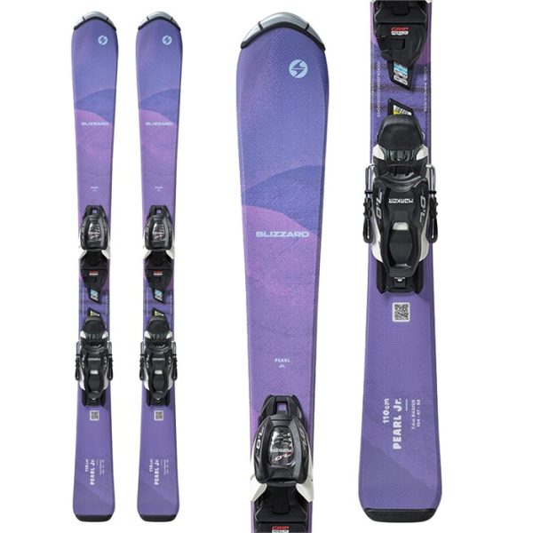 Blizzard Pearl Jr Skis + 7.0 FDT Bindings - Kids' 2025