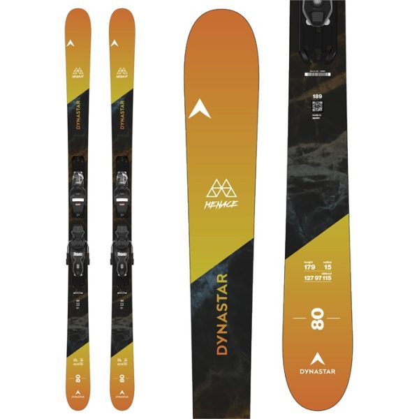 Dynastar M-Menace 80 Skis + XP 10 Ski Bindings 2025