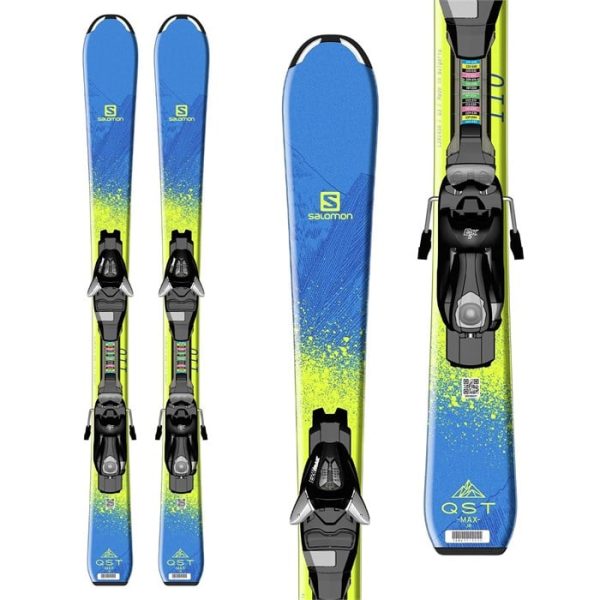 Salomon QST Max Jr Skis + ETK5 Bindings - Kids' 2018 - Used