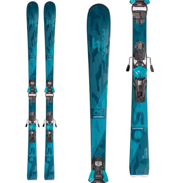 Stöckli Montero AS Skis + Strive 13D Bindings 2025