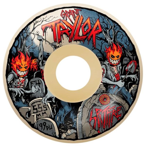 Spitfire Formula Four 99a Grant Taylor Un-ad Radials Skateboard Wheels