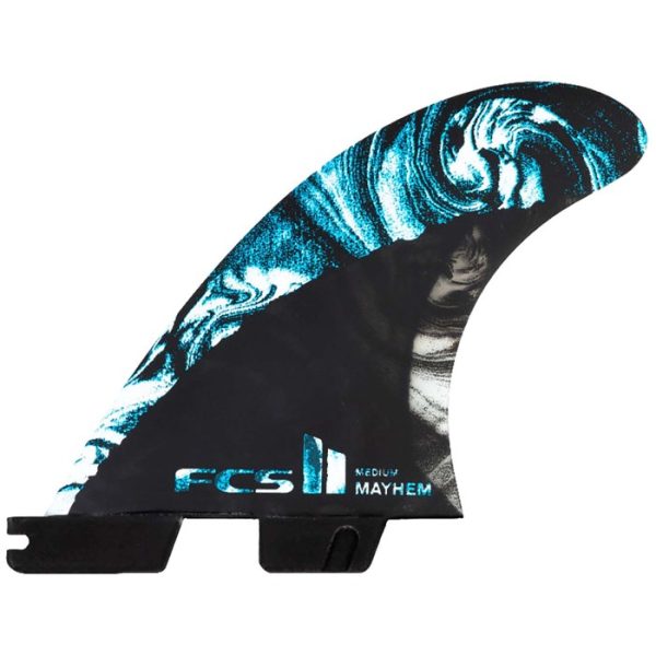 FCS II MB PC Carbon Medium Tri Fin Set
