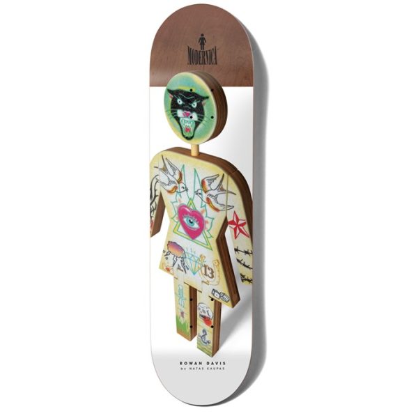 Girl Davis Mo-rnica 8.25 Skateboard Deck