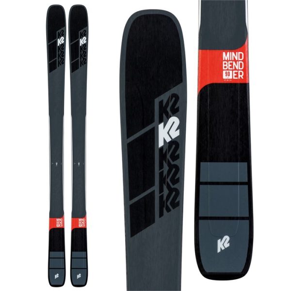 K2 Mindben-r 90 Ti Skis + Marker Squire 11 Demo Bindings 2020 - Used