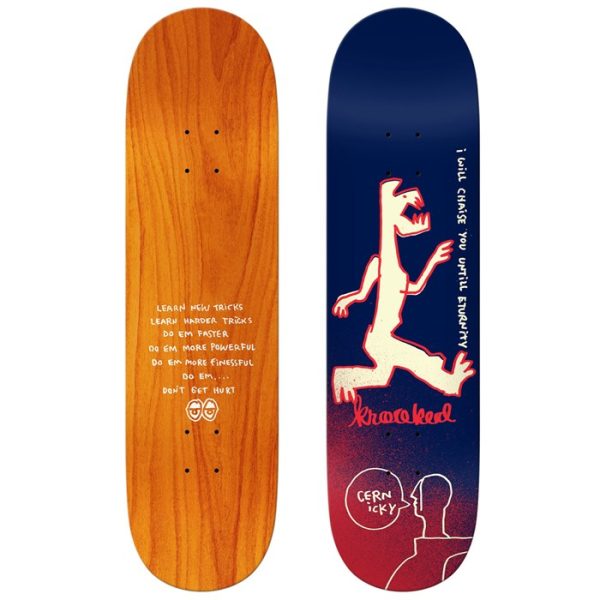 Krooked Cernicky Eturnity 8.25 Skateboard Deck