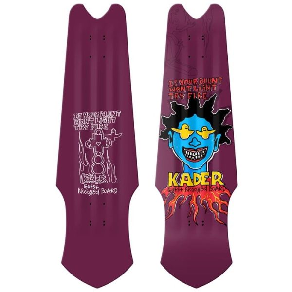 Krooked Ka-r Guest Tri-Plane 9.75 Skateboard Deck