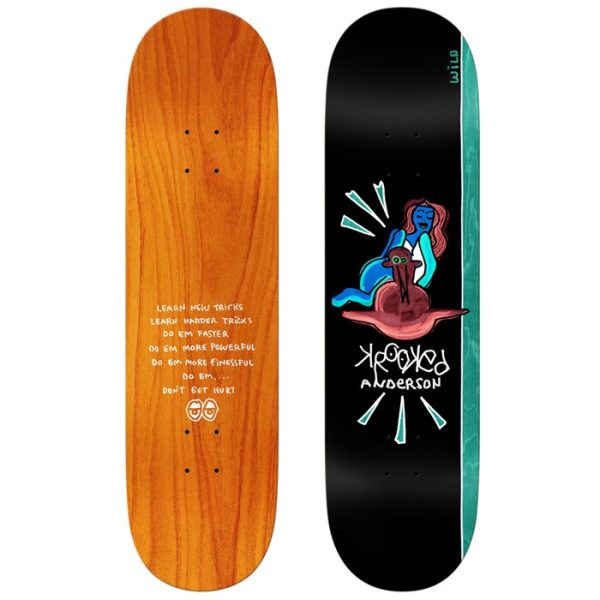 Krooked Man-rson Sea Bird 8.38 Skateboard Deck