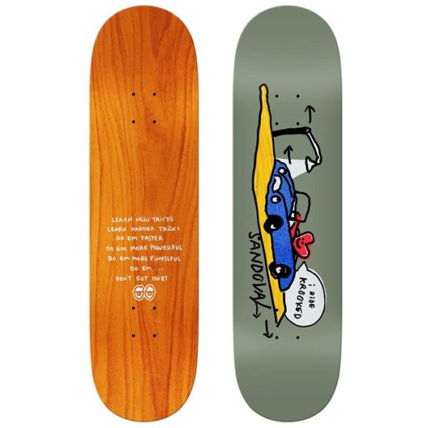 Krooked Sandoval I Ri- 8.62 Skateboard Deck