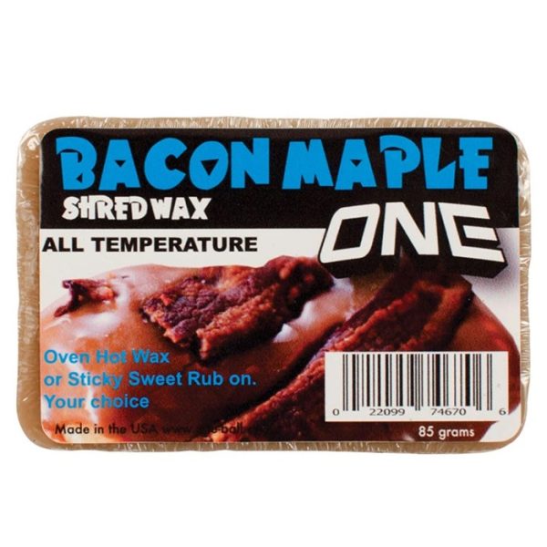 OneBall Maple Bacon Bar Snowboard Wax - All Temp