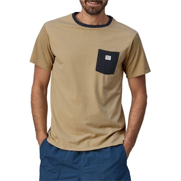Patagonia Shop Sticker Pocket Responsibili T-Shirt - Men's