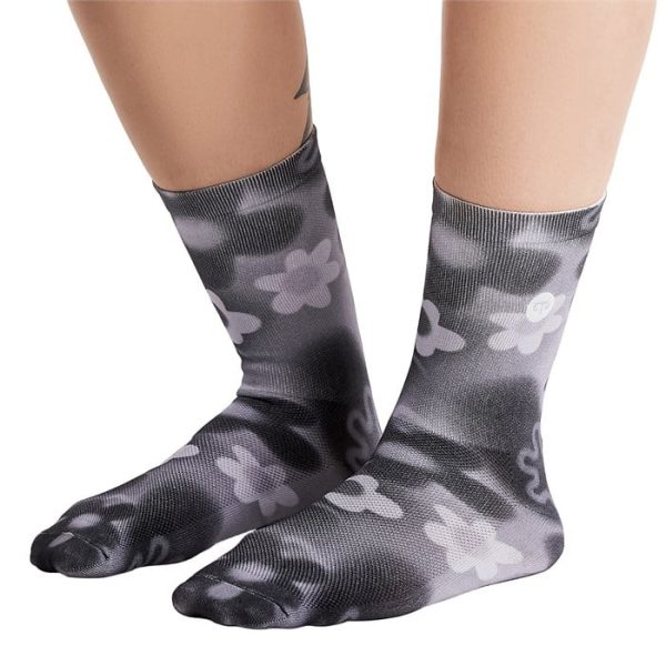 Peppermint Cycling Co. Signature Printed Bike Socks - Women's