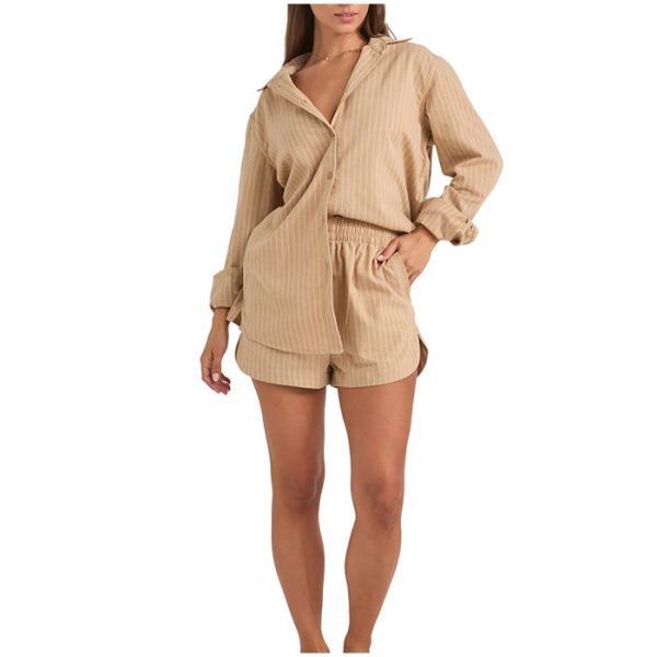 Rhythm Byron Striped Shirt - Women's