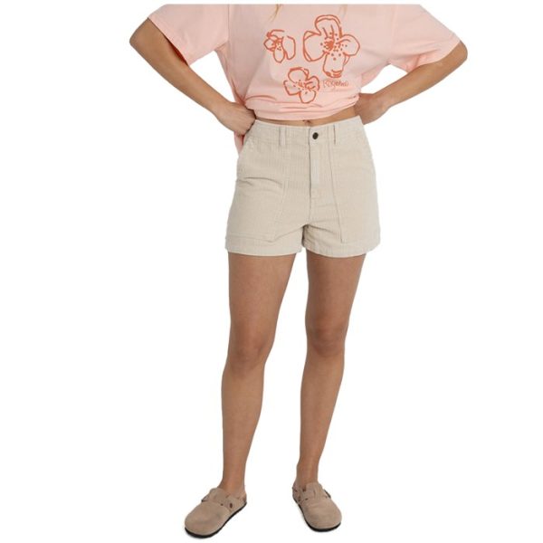 Rhythm Fatigue Corduroy Shorts - Women's