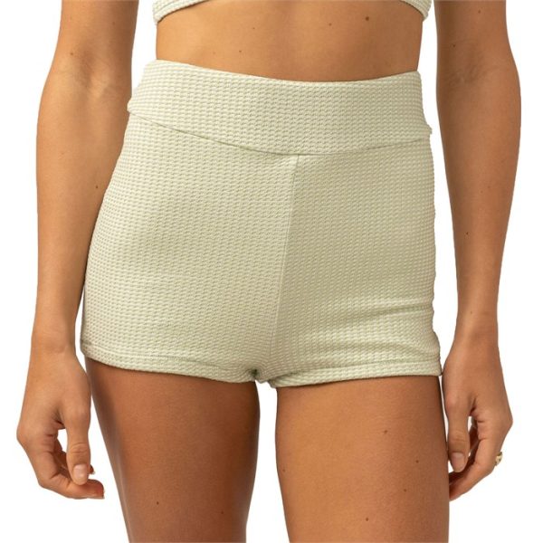 Rhythm Maisy Check Surf Shorts - Women's