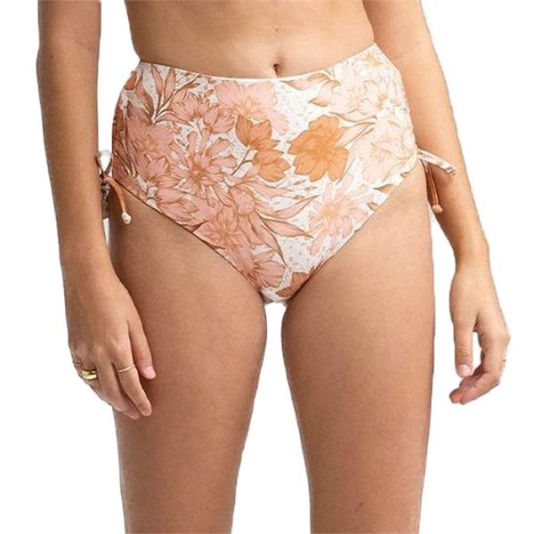Rhythm Ohana High-Waist Tie Si- Bikini Bottoms - Women's