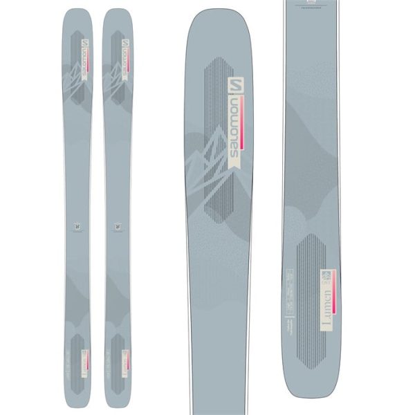 Salomon QST Lumen 99 Skis + War-n MNC 11 Bindings - Rental - Women's 2022 - Used