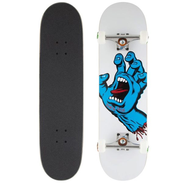 Santa Cruz Skateboards Screaming Hand 8.25 Skateboard Complete