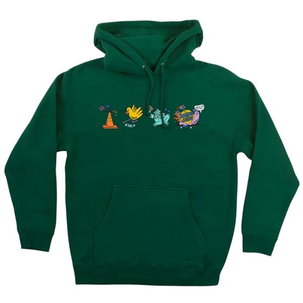 Santa Cruz Skateboards Skate Like A Girl Hoodie - Unisex