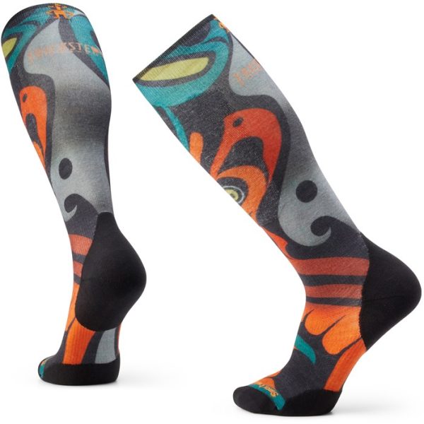 Smartwool Ski Targeted Cushion Trickster Print OTC Performance Socks