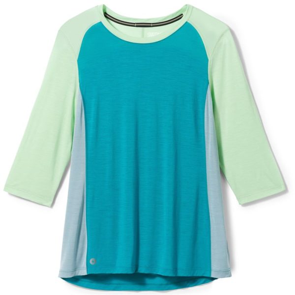 Smartwool Ultralite Mountain Bike 3/4 Sleeve Tee - Women's