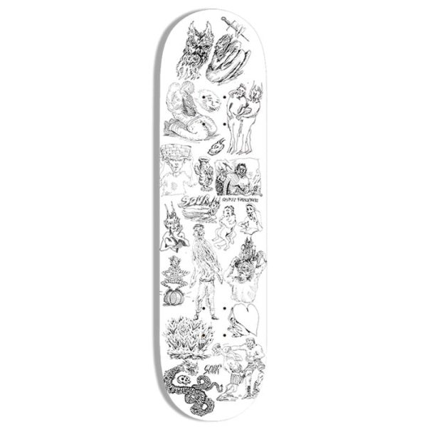 Sour Solution Gustav Sketchbook 8.25 Skateboard Deck