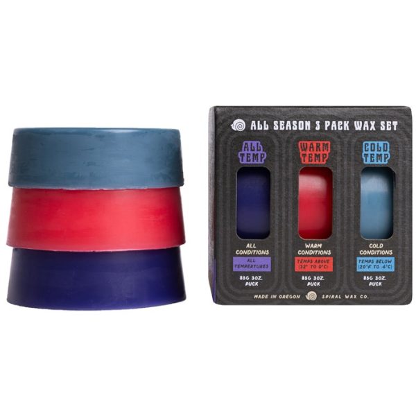 Spiral Wax Co. Wizard 3 Pack Warm/All/Cold Wax