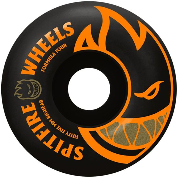 Spitfire Formula Four 99d Bighead Black/ Orange Skateboard Wheels