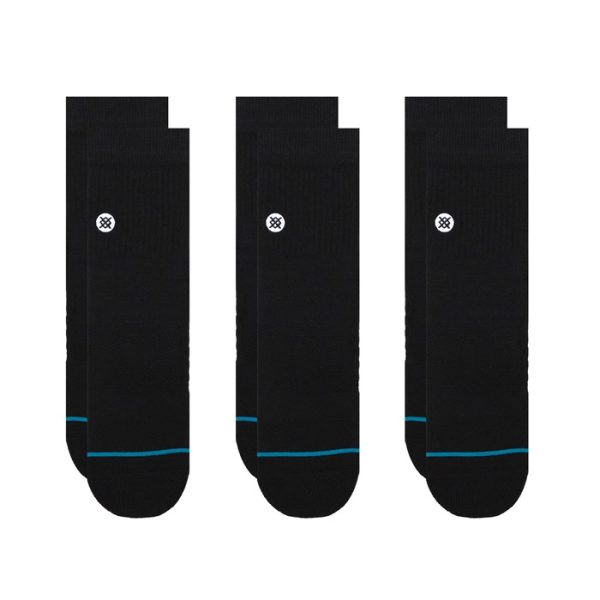 Stance Icon Quarter 3-Pack Socks