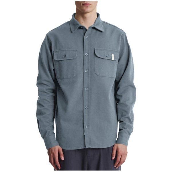 The Critical Sli- Society Lazy Boy Twill Shirt - Men's