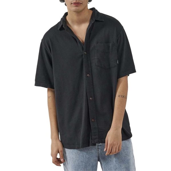 Thrills Hemp Minimal Thrills Bowling Shirt - Men's